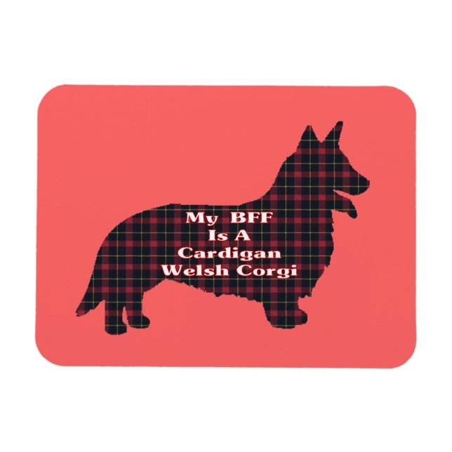 Íman Cardigan Welsh CORGI BFF (Horizontal)