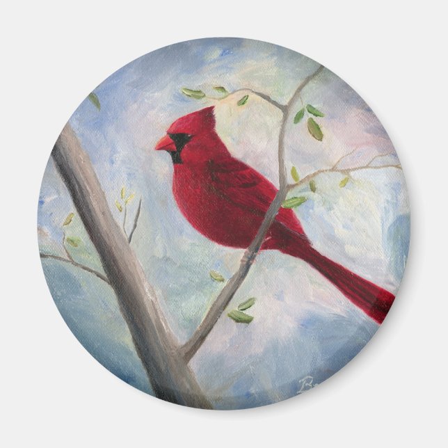 Íman cardinal (Frente)