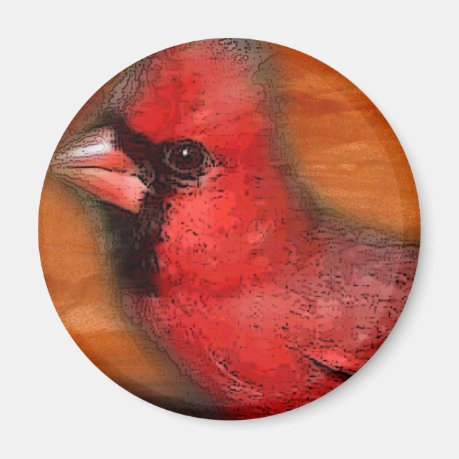 Íman cardinal (Frente)