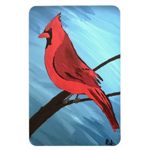 Íman Cardinal Vermelho