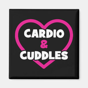 Íman Cardio e Cuddles - Engraçado Workout Novelty Gym