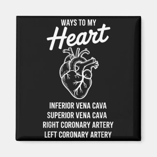 Íman Cardiology Art for Men Women Cardiac Nurse