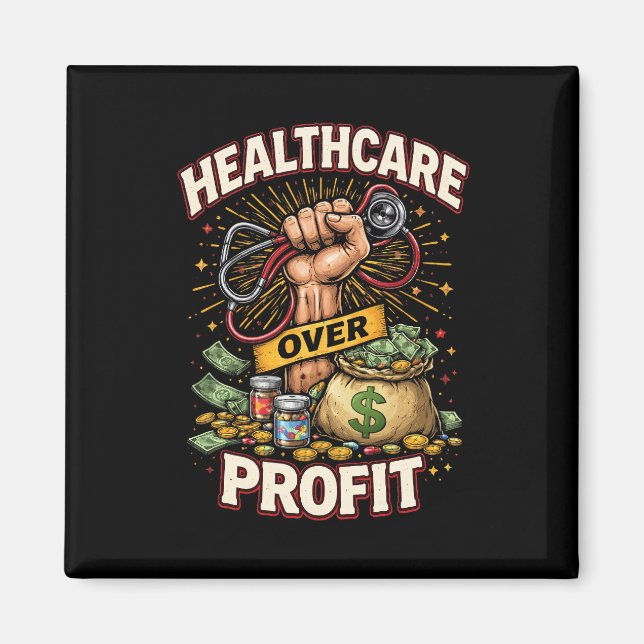 Íman Care Before Profit (Frente)