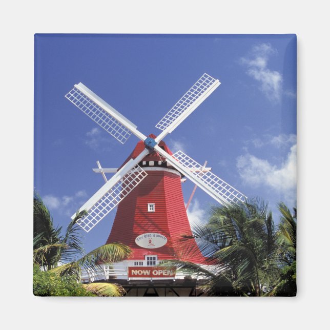 Íman Caribe, Aruba. Moinho Antigo, convertido em 'Moinh (Frente)
