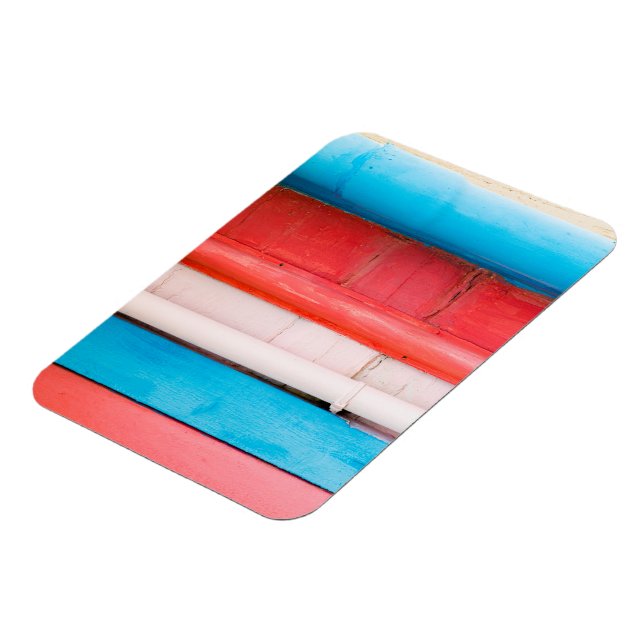 Íman Caribe cores - abstrato (Left Side)