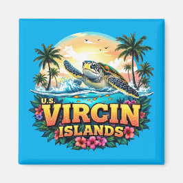 Íman CARIBE das Ilhas Virgens dos EUA