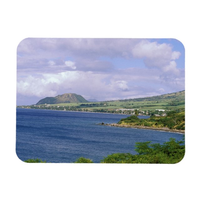Íman Caribe, St. Kitts, Roseau. Costa. (Horizontal)