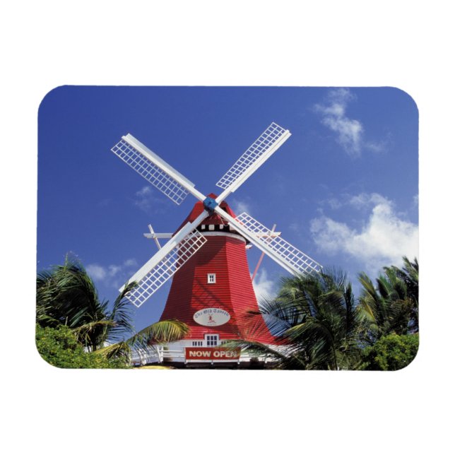 Íman Caribenho, Aruba. Moinho Antigo, convertido em 'Mo (Horizontal)
