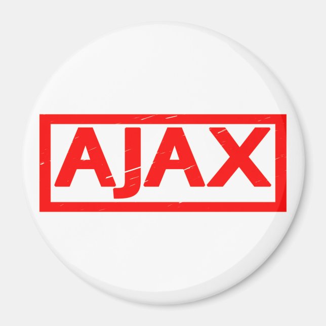 Íman Carimbo Ajax (Frente)