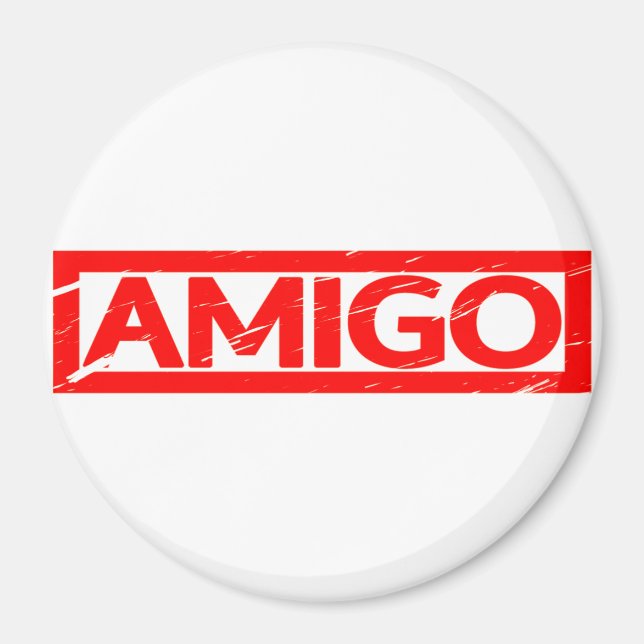 Íman Carimbo Amigo (Frente)