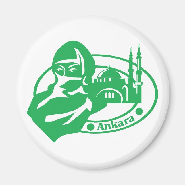 Íman Carimbo Ankara (Frente)