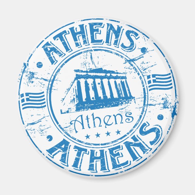 Íman Carimbo Atenas (Frente)