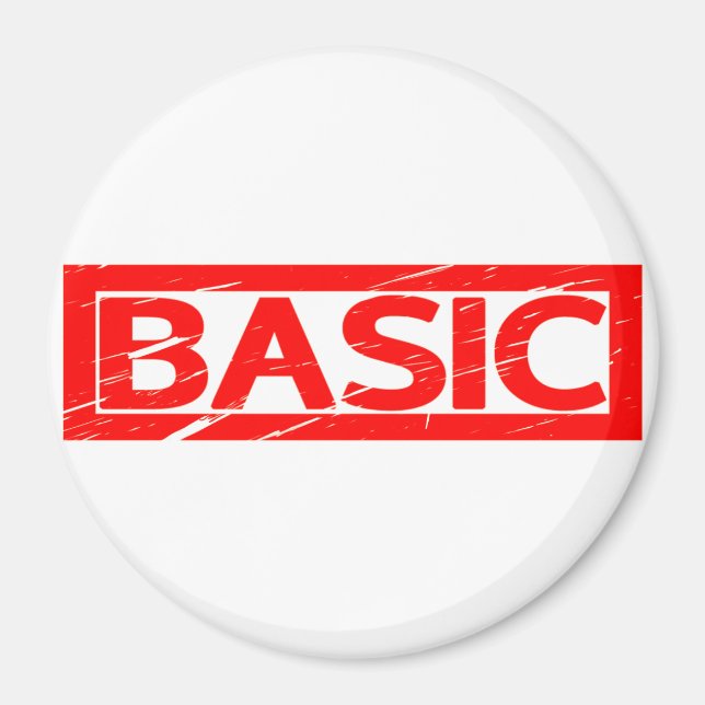 Íman Carimbo básico (Frente)