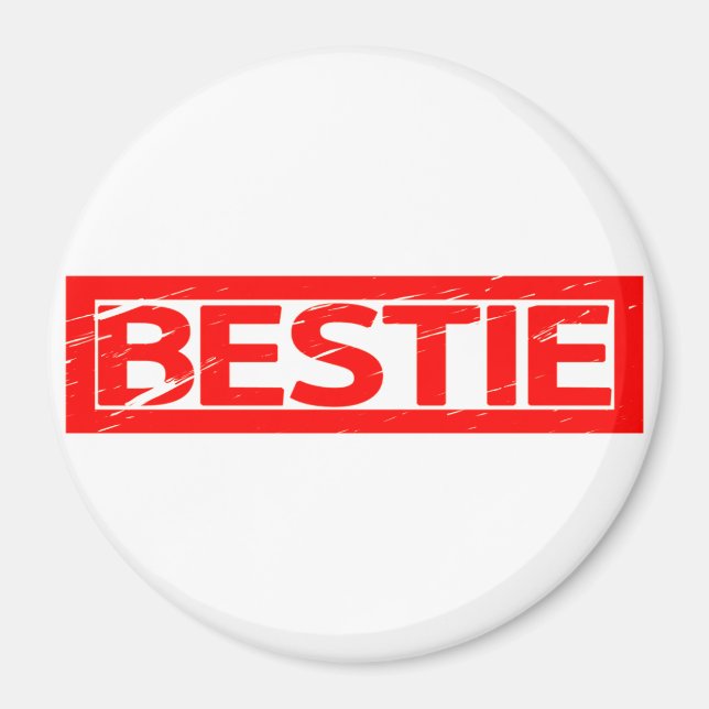 Íman Carimbo Bestie (Frente)