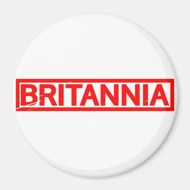 Íman Carimbo Britannia (Frente)
