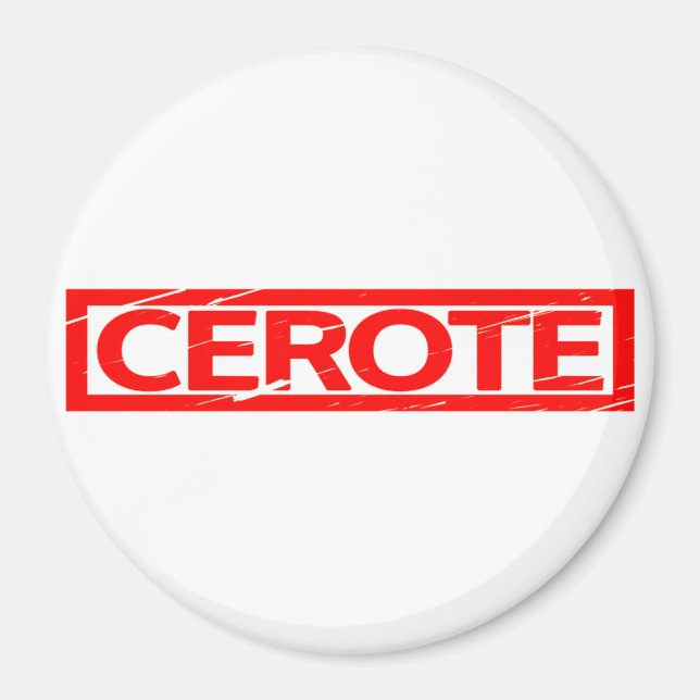 Íman Carimbo Cerote (Frente)