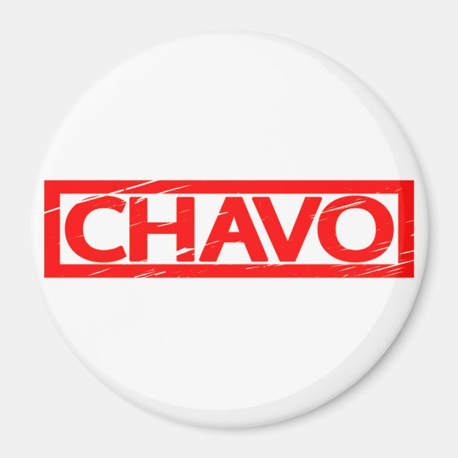 Íman Carimbo Chavo (Frente)