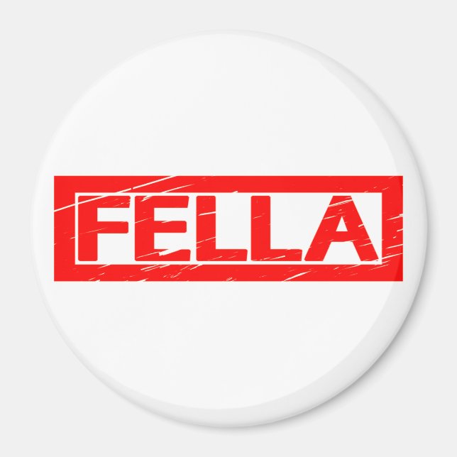 Íman Carimbo da Fella (Frente)