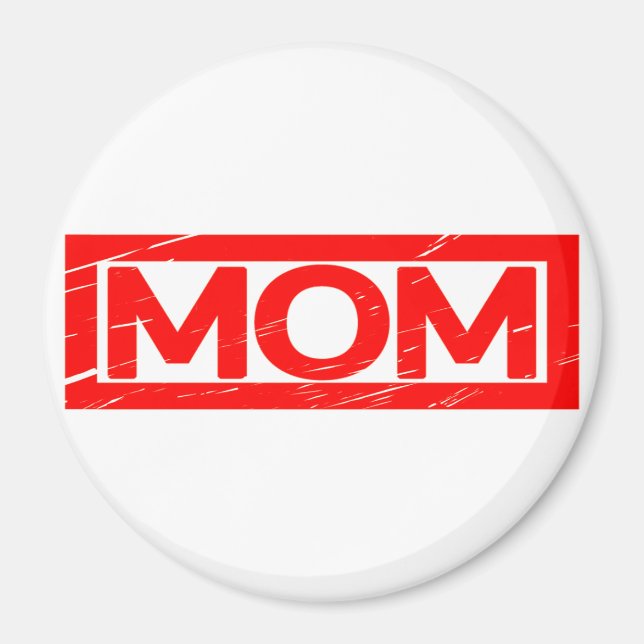 Íman Carimbo da mamãe (Frente)
