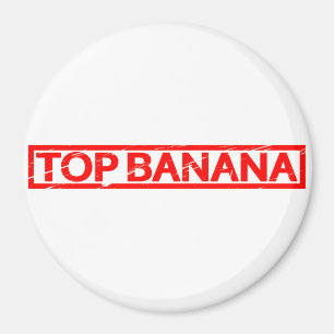 Íman Carimbo de Banana Superior