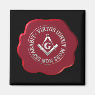 Íman Carimbo de cera maçônica