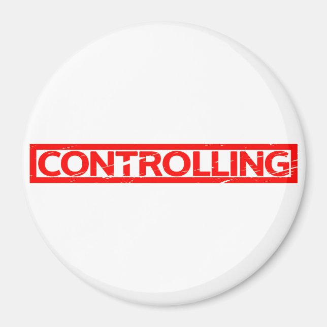 Íman Carimbo de Controlo (Frente)