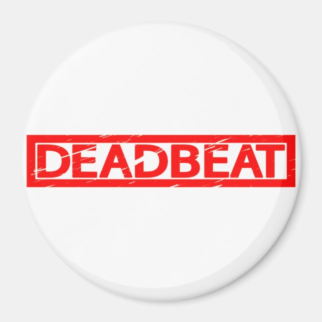 Íman Carimbo de Deadbeat (Frente)