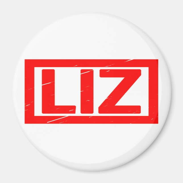 Íman Carimbo de Liz (Frente)