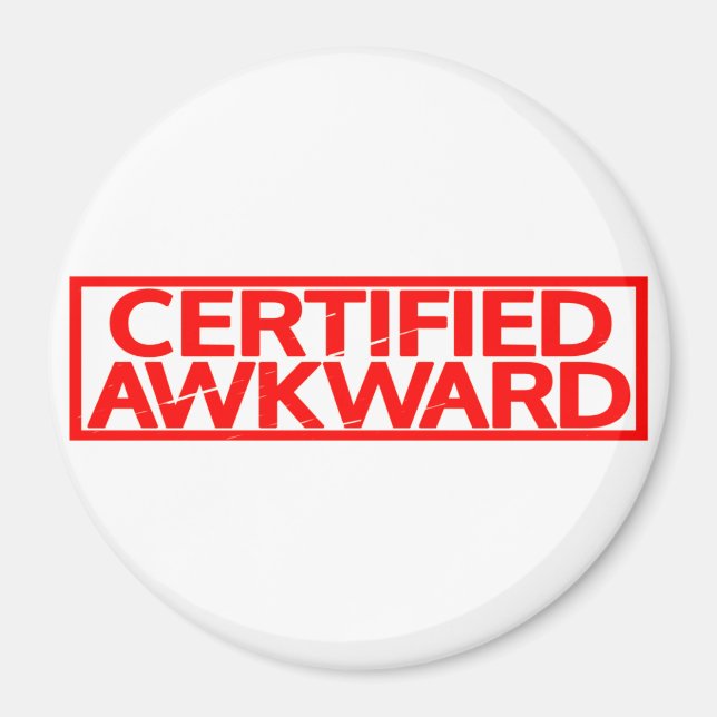 Íman Carimbo de navegação certificado (Frente)