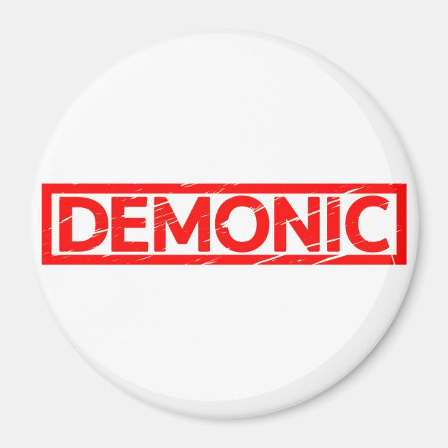 Íman Carimbo Demônico (Frente)