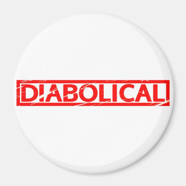 Íman Carimbo Diabólico (Frente)