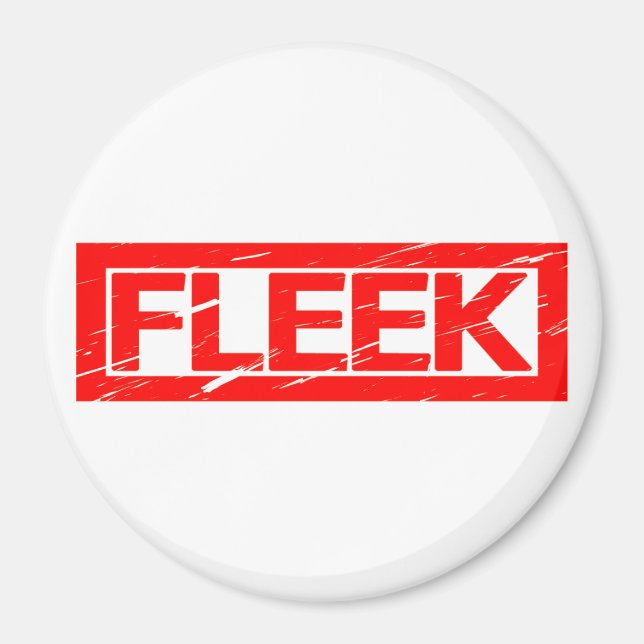 Íman Carimbo do Fleek (Frente)
