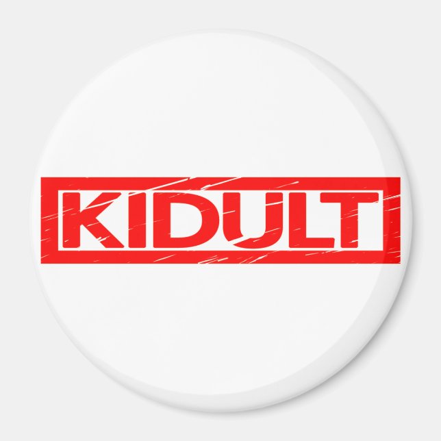 Íman Carimbo do Kidult (Frente)