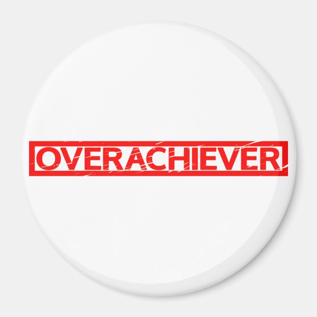 Íman Carimbo do Superachiever (Frente)