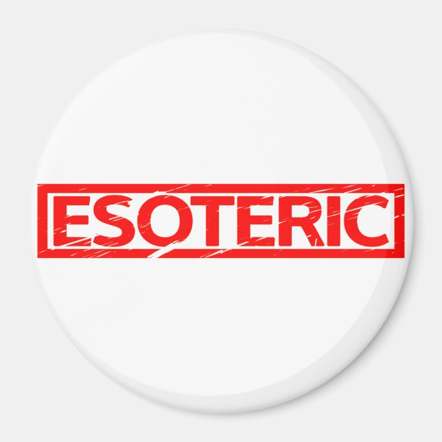 Íman Carimbo Esotérico (Frente)