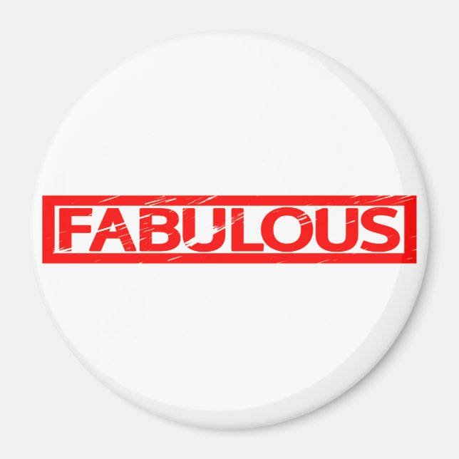 Íman Carimbo fabuloso (Frente)