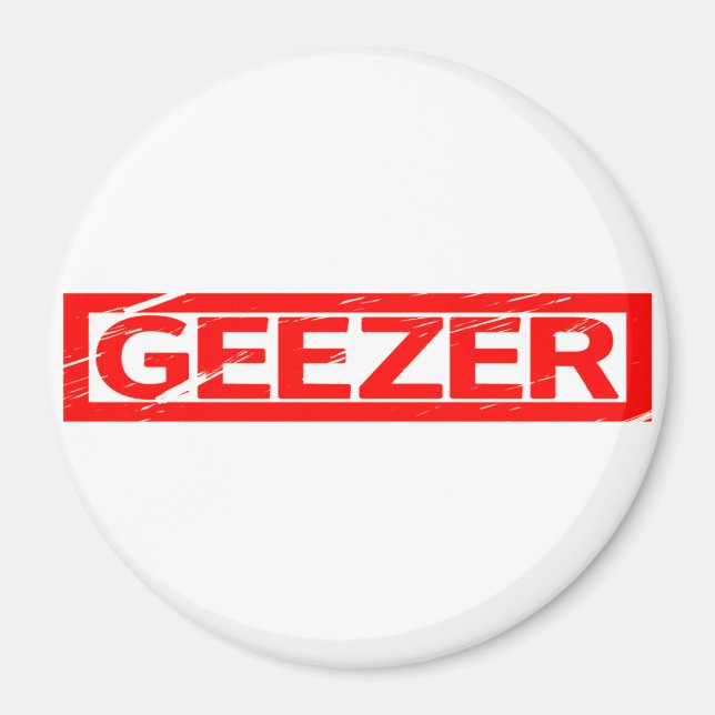 Íman Carimbo Geezer (Frente)