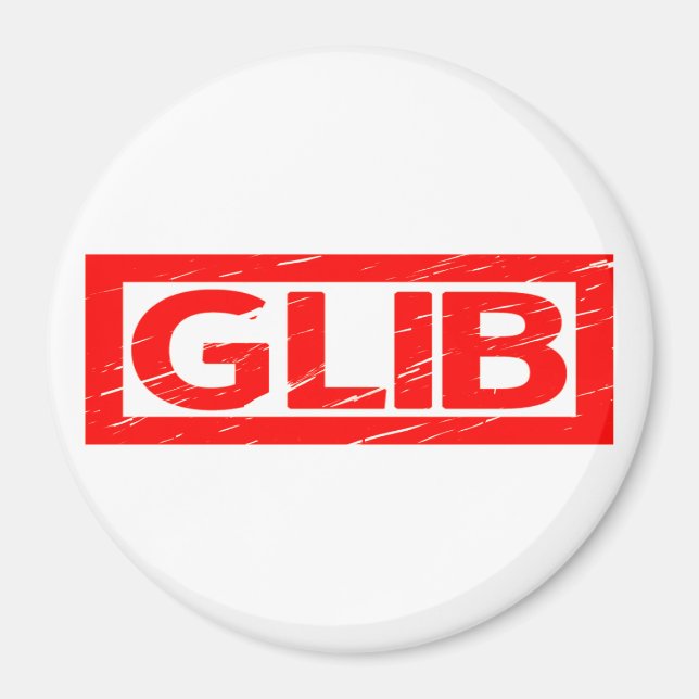 Íman Carimbo Glib (Frente)