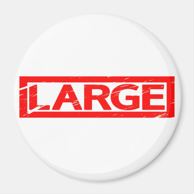 Íman Carimbo grande (Frente)