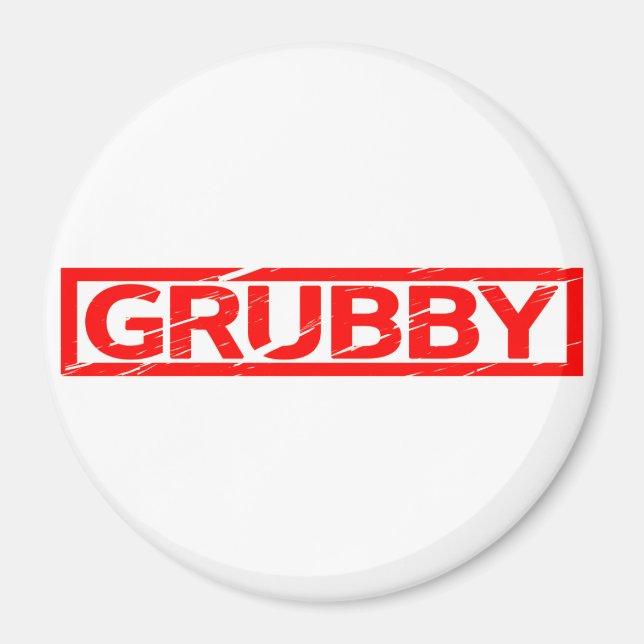 Íman Carimbo Grubby (Frente)
