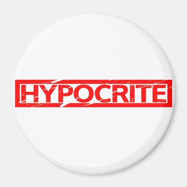 Íman Carimbo Hipocritor (Frente)