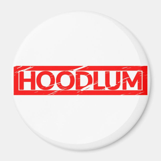 Íman Carimbo Hoodlum (Frente)