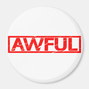 Íman Carimbo horrível