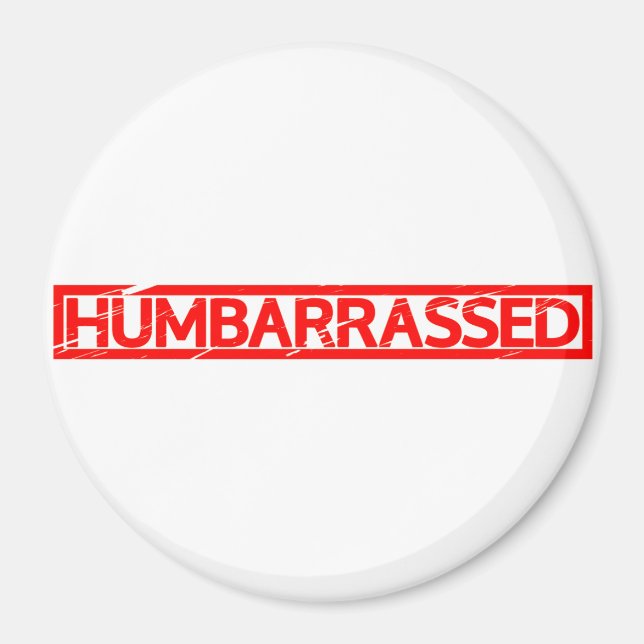 Íman Carimbo Humbarrassado (Frente)