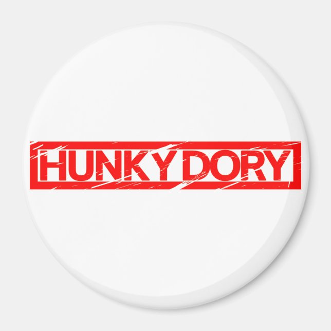 Íman Carimbo Hunky Dory (Frente)