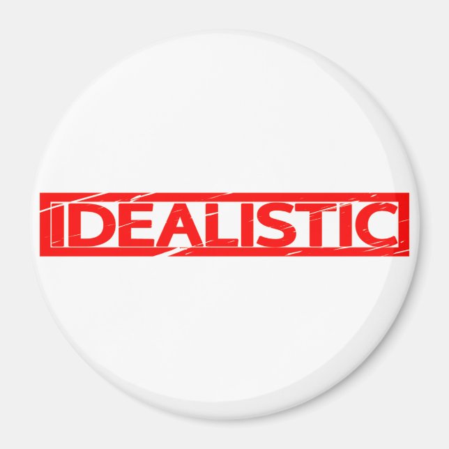 Íman Carimbo Idealista (Frente)
