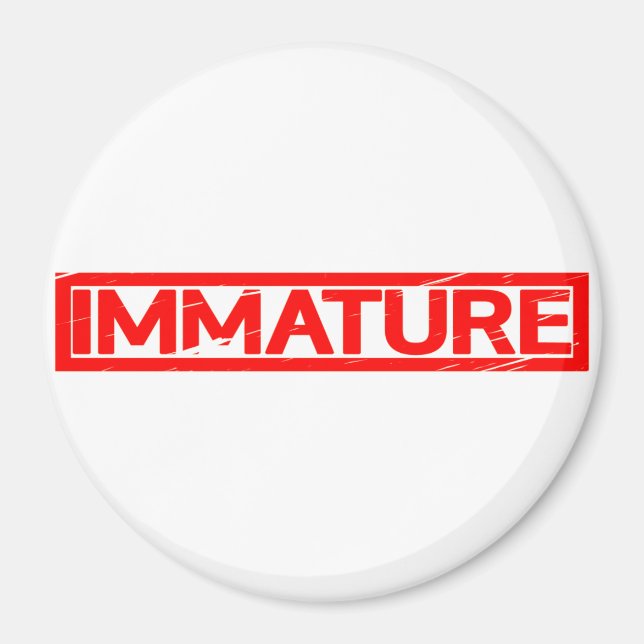 Íman Carimbo imaturo (Frente)