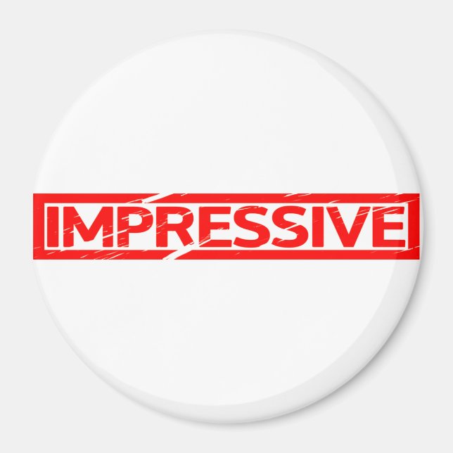 Íman Carimbo Impressionante (Frente)