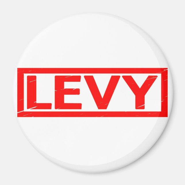 Íman Carimbo Levy (Frente)