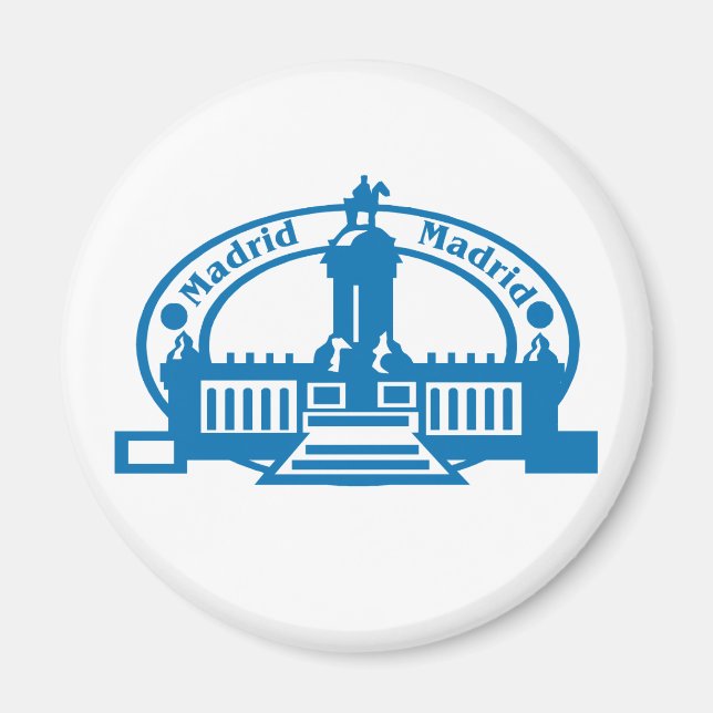 Íman Carimbo Madrid (Frente)